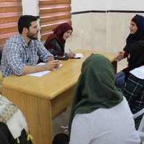Examining local students