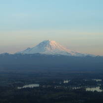 Mount Rainier at Dusk