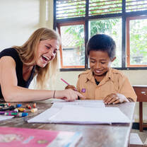 Teaching volunteer in Bali with IVHQ