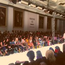 One of the shows I got to attend with Fashion Week Internships