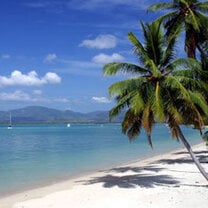 The beach in Hua Hin, Thailand