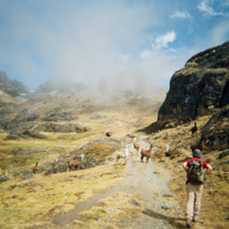 Mountain hiking