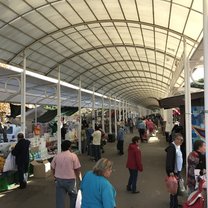 The farmers market in San Bernardo, Chile