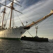 A shot from within the Valpo port