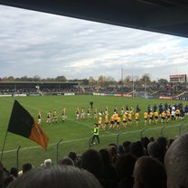 A rugby game in Ennis