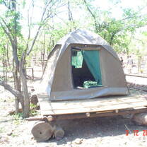 Tented (double or single) accommodation