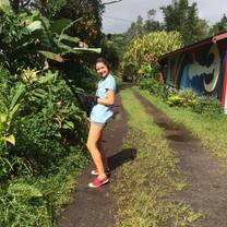 Victoria - 2015 French Intern at our Hawaii Eco-Community