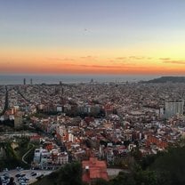 View of Barcelona from Bunkers
