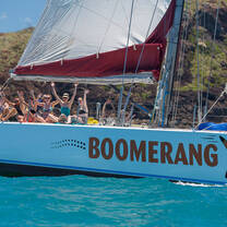 Boomerang sailboat