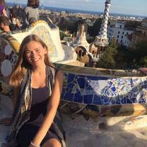 The must-have picture on the bench at Parc Guell