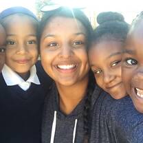 The sweetest little Grade R girls