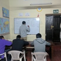 Teaching at Qosko Maki!