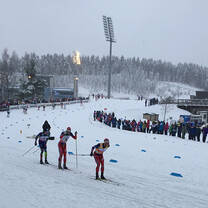 Enjoying outdoor activities while studying abroad in Finland