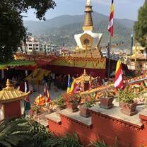 Views of Temple in Nepal