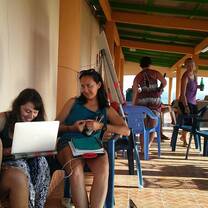 outside study session