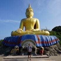 Meeting the big buddha