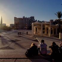 Sunset on the main campus