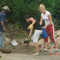 Construction volunteering