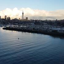 Auckland from the bridge