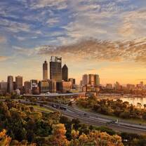 View of Perth city from Kings Park