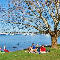 Matilda Bay, located across the street from campus