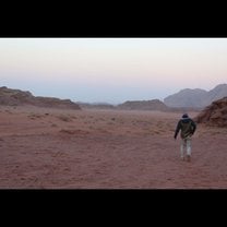 Walking the Wadi Rum desert