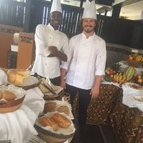 My fellow Chef at the always exciting Gloria Hotel