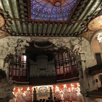 the Palau de la Musica Catalana