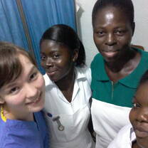 Nurses in Ghana
