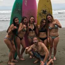 Surf session