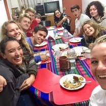 homestay friends, volunteers, Cusco