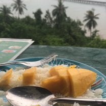 Mango and Sticky Rice at Koh Chang