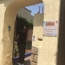 The entrance to the Pouchkine Language Center