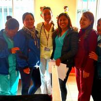 medical volunteer, Pisac, Cusco