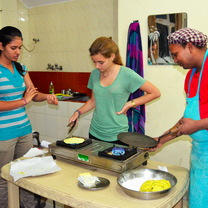 Cooking lesson India