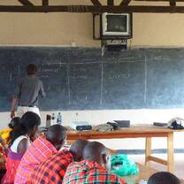 Teaching class Kenya