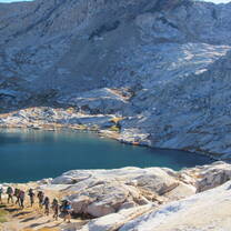 Hiking in the High Sierras