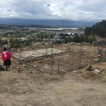 Volunteer site in Pujili