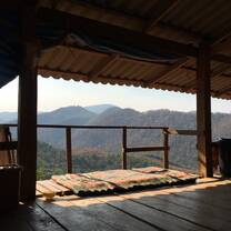 View from the volunteer base