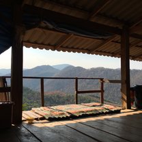 View from the volunteer base