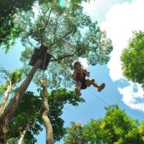 ziplining
