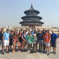 CRCC Asia Interns at the Temple of Heaven