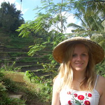 Sightseeing with the interns in Bali!