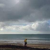Beach clean up