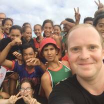 Araura College Travel Teacher Selfie
