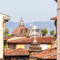 Florence rooftops from the Via Lingua Center
