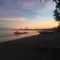 View from the volunteer camp