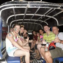 On the way to the Full Moon Party