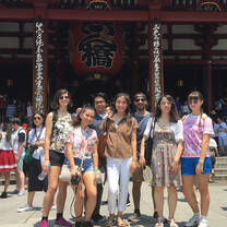 Asakusa Field trip, Internships in Japan, Zentern