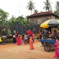 Cambodians in the Kratie Province celebrating Eid